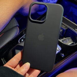Black Apple iPhone Case